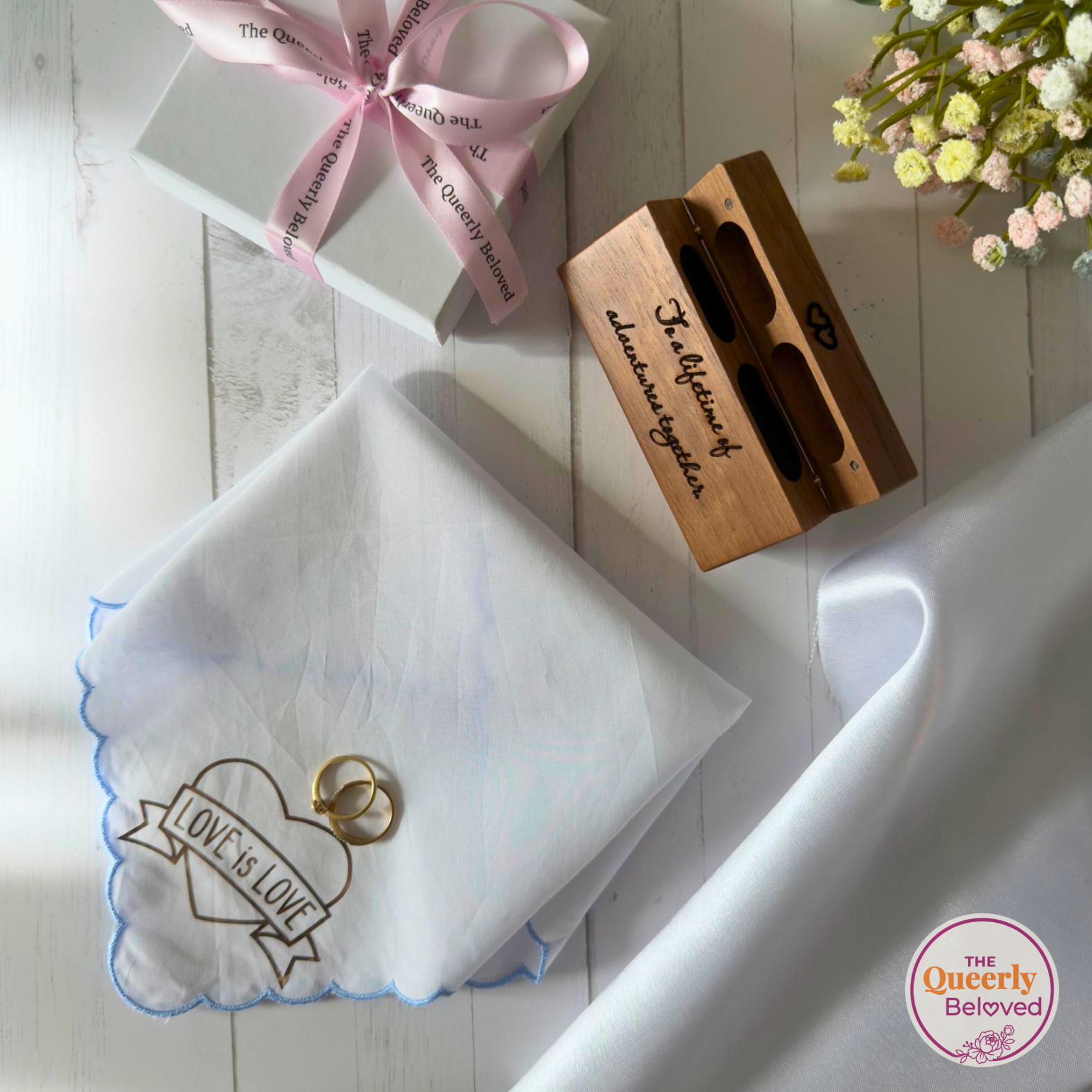 Vow Handkerchief - Love is Love